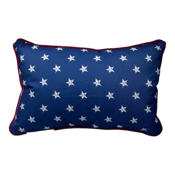 America The Beautiful Patriotic Toss Accent Pillow NEW - Picture 2 of 5